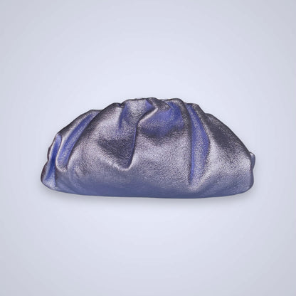 Tamara pochette arricciata in pelle