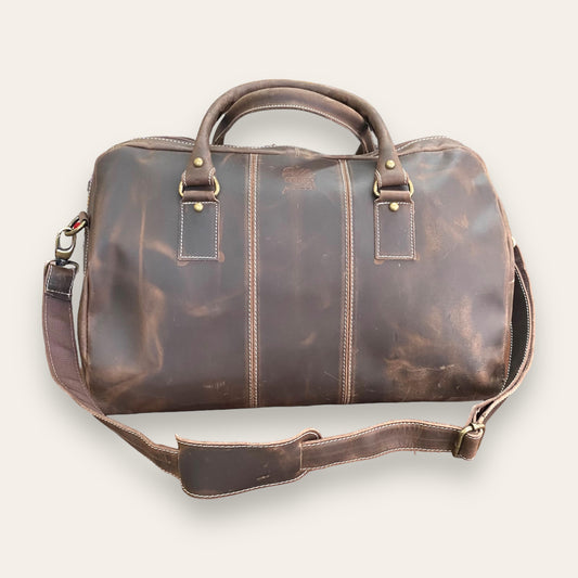 Ulisse borsone in pelle Linea PelleCONTROpelle