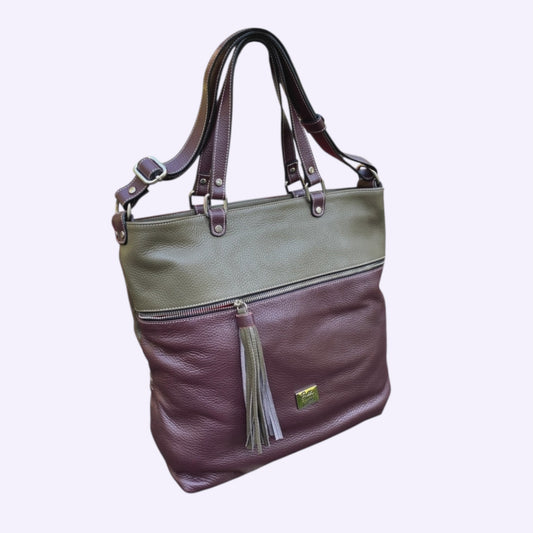 Annalisa borsa in pelle dollaro PelleCONTROpelle