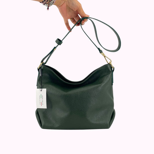 Luce borsa in pelle
