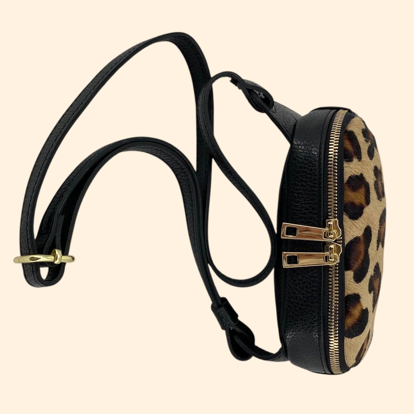 Kikka marsupio pelle e cavallino