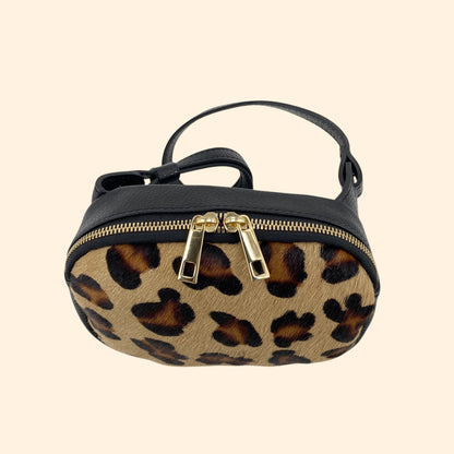 Kikka marsupio pelle e cavallino