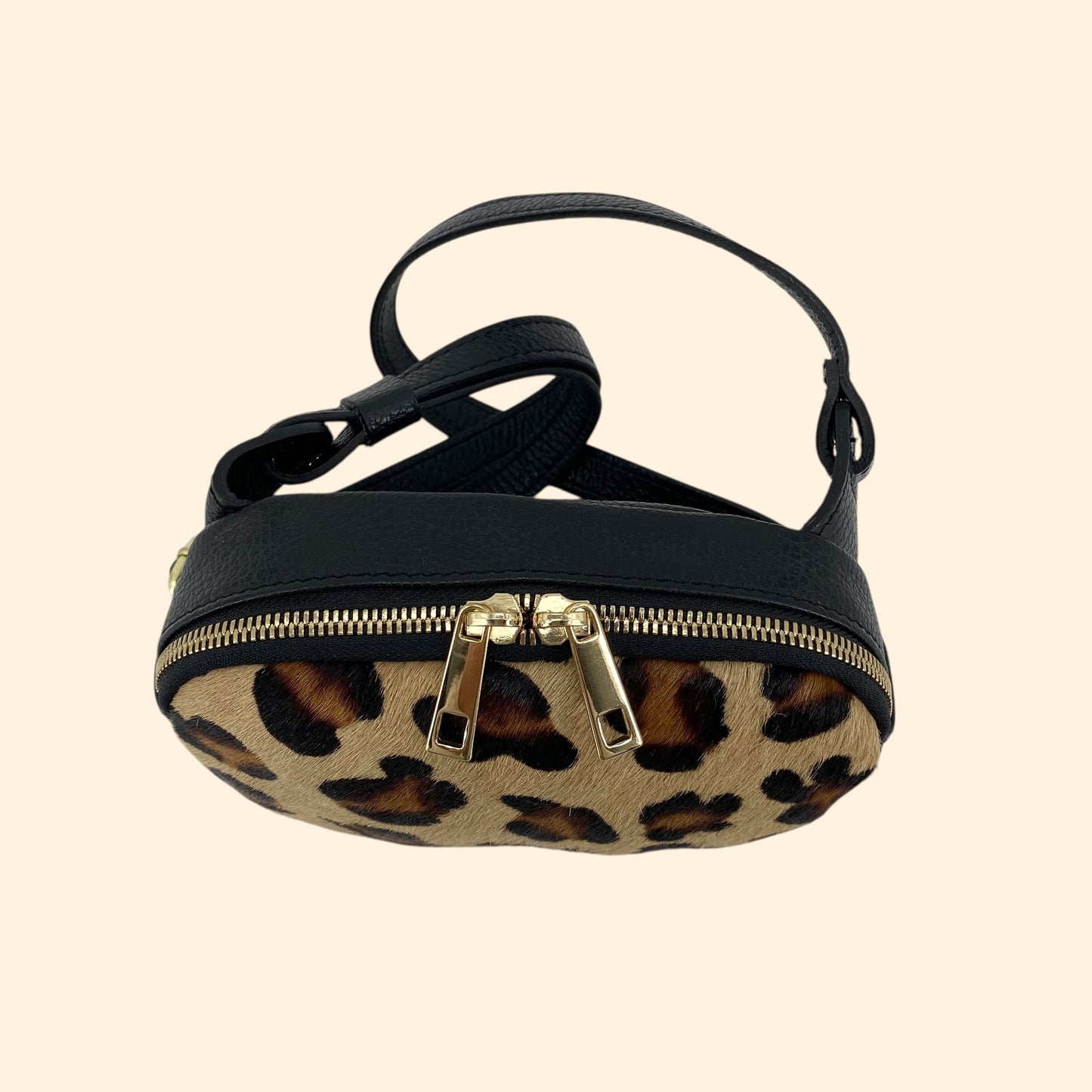 Kikka marsupio pelle e cavallino