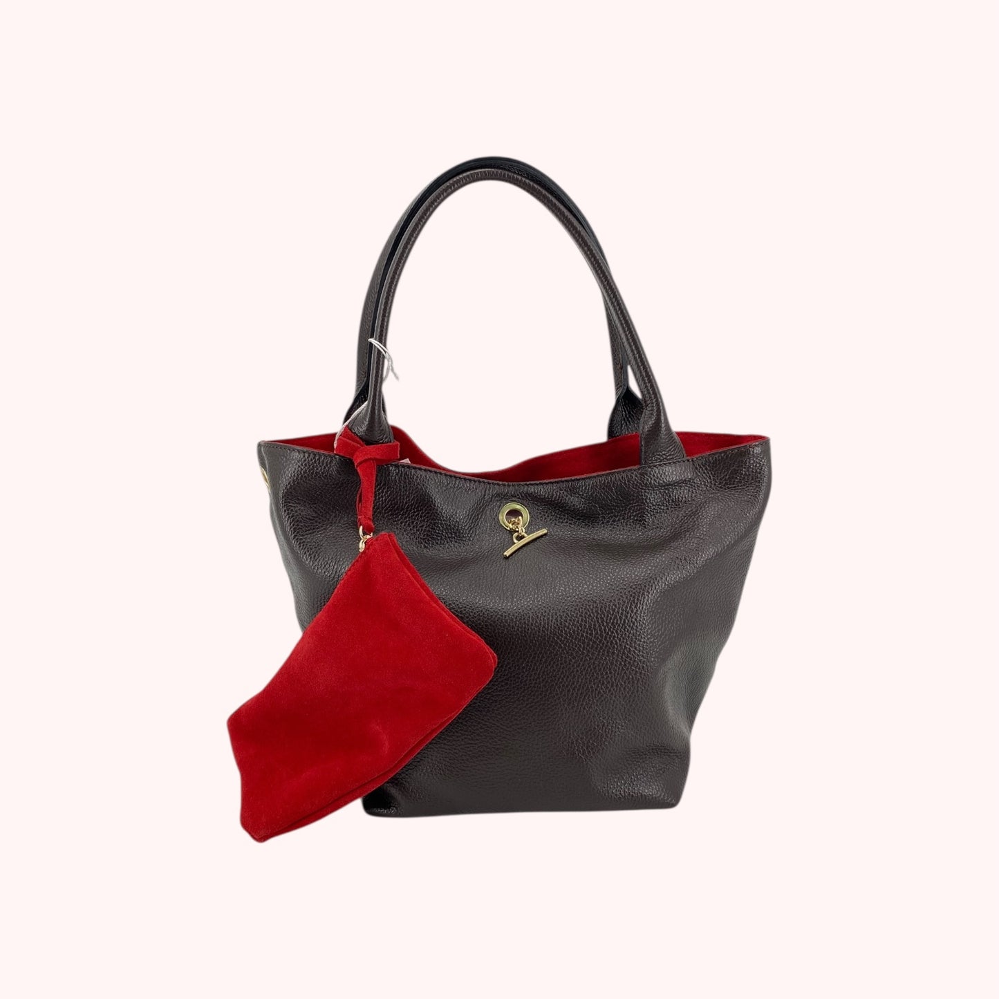 Reverso borsa in pelle double face