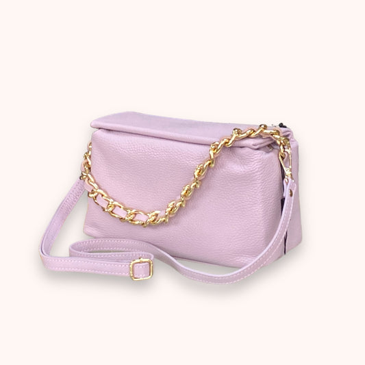 Maggiolina borsa in pelle